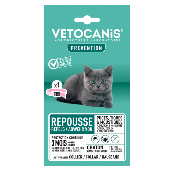 Collier chaton VETOCANIS, 16g