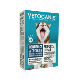 Fluocanis dent croque, VETOCANIS, x30 comprimés