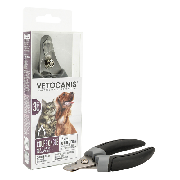 Coupe ongle 2 tailles chien, VETOCANIS, 150g