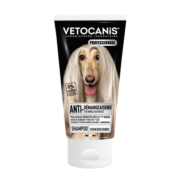 Shampoing chien anti démangeaison VETOCANIS, 300ml