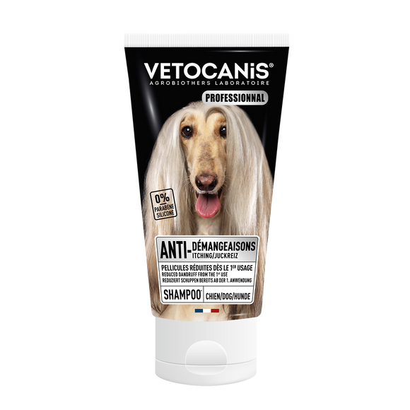 Shampoing chien anti démangeaison VETOCANIS, 300ml
