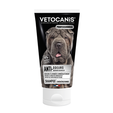 Shampoing chien anti odeur VETOCANIS, 300ml