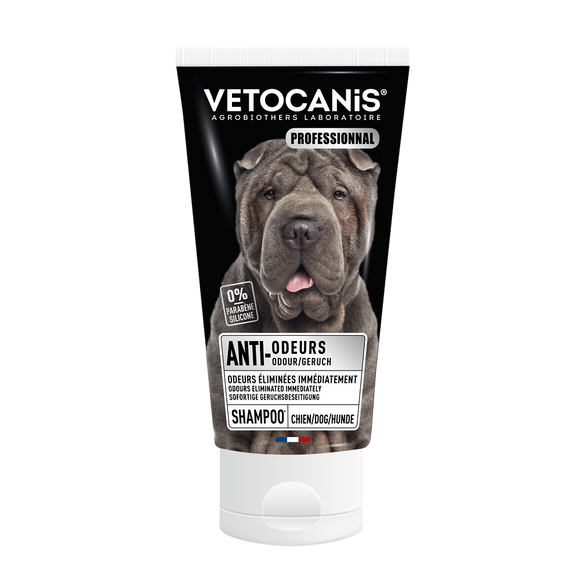 Shampoing chien anti odeur VETOCANIS, 300ml