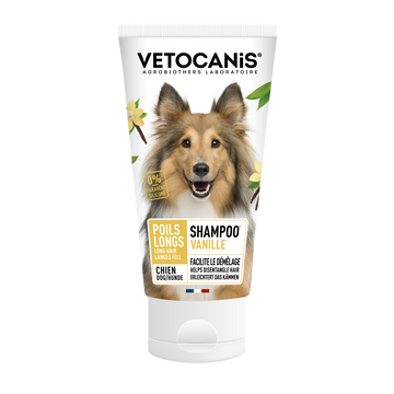 Shampoing chien poils longs VETOCANIS, 300ml