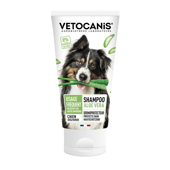 Shampoing chien usage fréquent VETOCANIS, 300ml