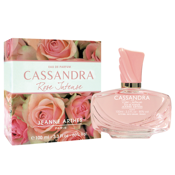 Eau de parfum cassandra rose intense, JEANNE ARTHES, 100ml