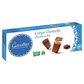 Crêpes dentelle au chocolat au lait GAVOTTES, 90g