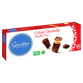 Crêpe dentelle au chocolat noir GAVOTTES, 90g