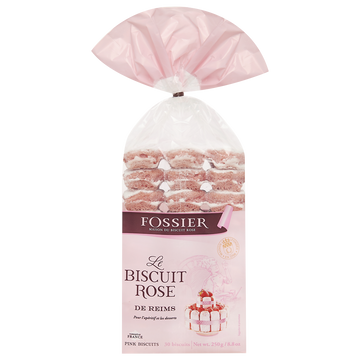 Biscuits rose de Reims FOSSIER X33 sachet 250g
