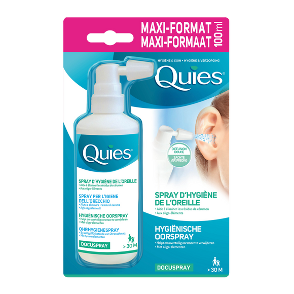 Spray auriculaire adulte docuspray QUIES, flacon 100ml