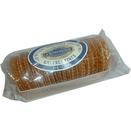 Gaufres fines pur beurre, BISCUITERIE DUNKERQUOISE, panier de 280g