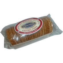 Gaufres fines flamandes pur beurre et rhum, BISCUITERIE DUNKERQUOISE,panier de 280g
