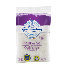 Fleur de sel LE GUERANDAIS, sachet de 250g