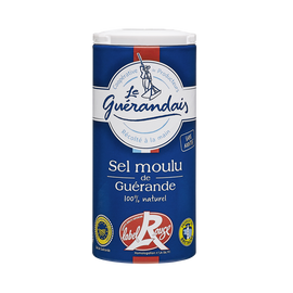 Sel fin moulu Label Rouge LE GUERANDAIS, boîte verseuse de 250g