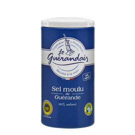 Sel moulu de tradition LE GUERANDAIS, boîte verseuse de 125g