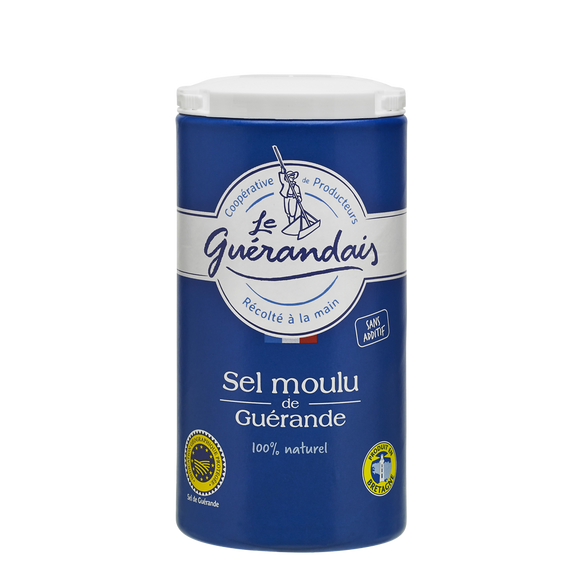 Sel moulu de tradition LE GUERANDAIS, boîte verseuse de 125g