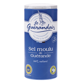 Sel marin moulu de tradition LE GUERANDAIS, boîte verseuse de 250g