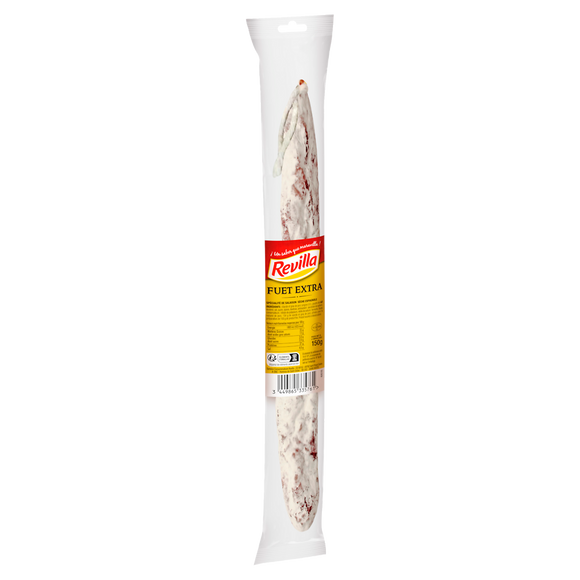 Saucisson Fuet extra recette Catalane - REVILLA - 150g
