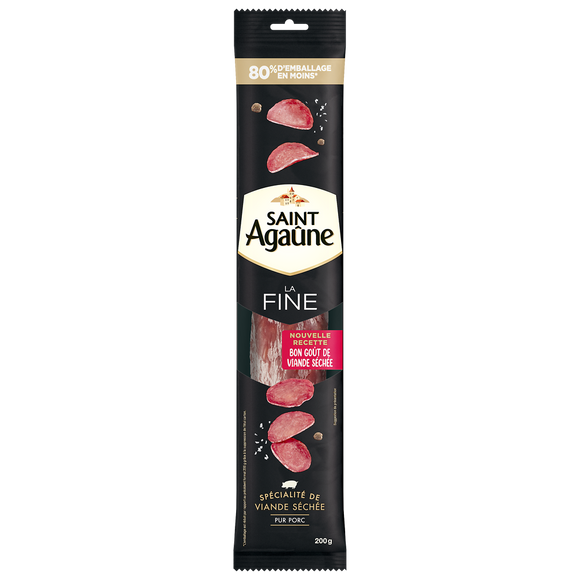 Saucisson de viande séchée La Fine SAINT AGAUNE - 200g