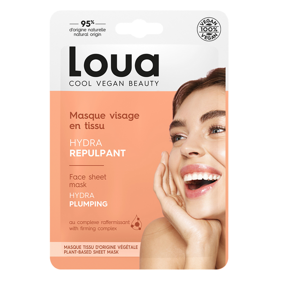 Masque visage en tissu idéal flash anti-âge LOUA