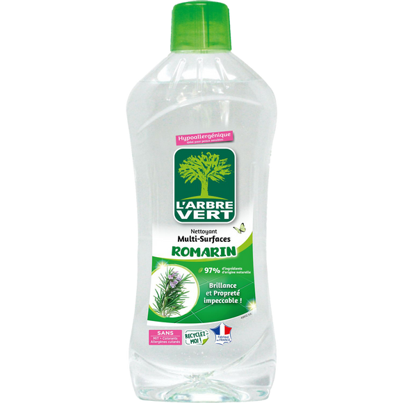 Nettoyant multi surface romarin L'ARBRE VERT 1l