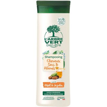 Shampooing nutrition cheveux secs et abimés ARBRE VERT 250ml