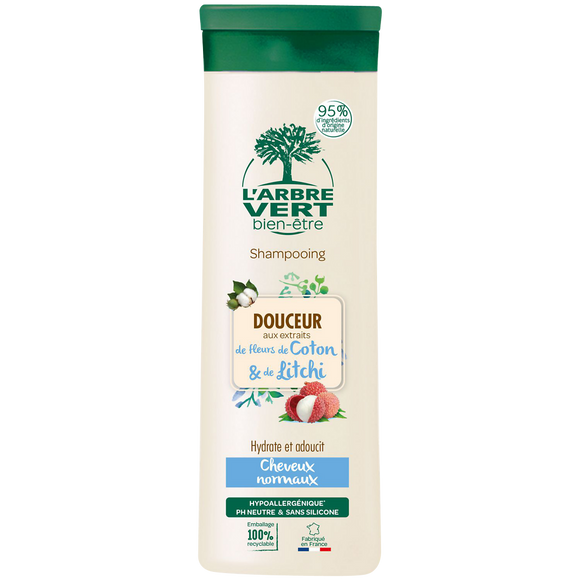 Shampooing douceur cheveux normaux L'ARBRE VERT 250ml