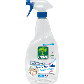 Spray multi-usage peaux sensibles L'ARBRE VERT, 740ml