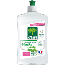 Liquide vaisselle et mains concentré menthe/basilic ARBRE VERT fl.500ml.