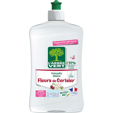 Liquide vaisselle fleur de cerisiers ARBRE VERT fl.500ml