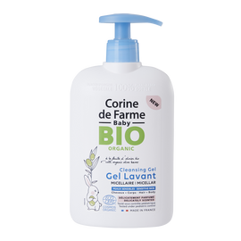 Gel lavant micellaire bébé bio CORINE DE FARME 500ml