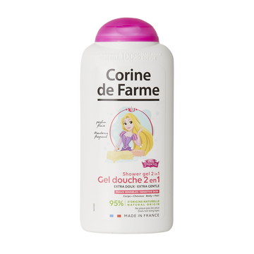Gel douche cheveux et corps princesse CORINE DE FARME 300ml