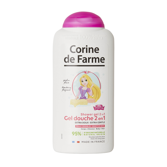 Gel douche cheveux et corps princesse CORINE DE FARME 300ml