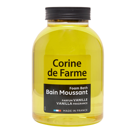 Bain moussant vanille CORINE DE FARME, flacon d'1 litre