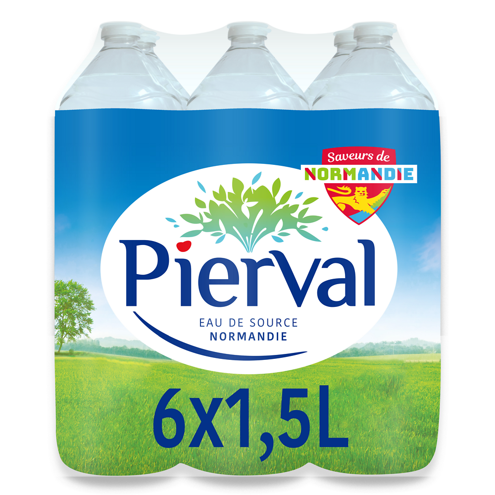 Eau de source PIERVAL, 6x1.5l