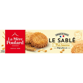 Galettes Biscuits Sablés du Mont St Michel LA MÈRE POULARD, 125g