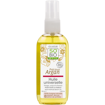 Huile universelle précieux argan bio SO'BIO 100ml