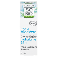 Crème jour hydratante aloé vera bio SO'BIO ETIC tube 50ml