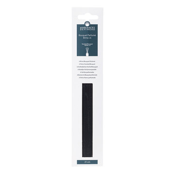 Tige pour bouquet 21cm noir x6