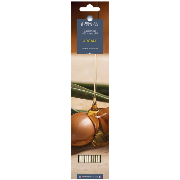 Bâtonnet d'encens argan du Maroc x20