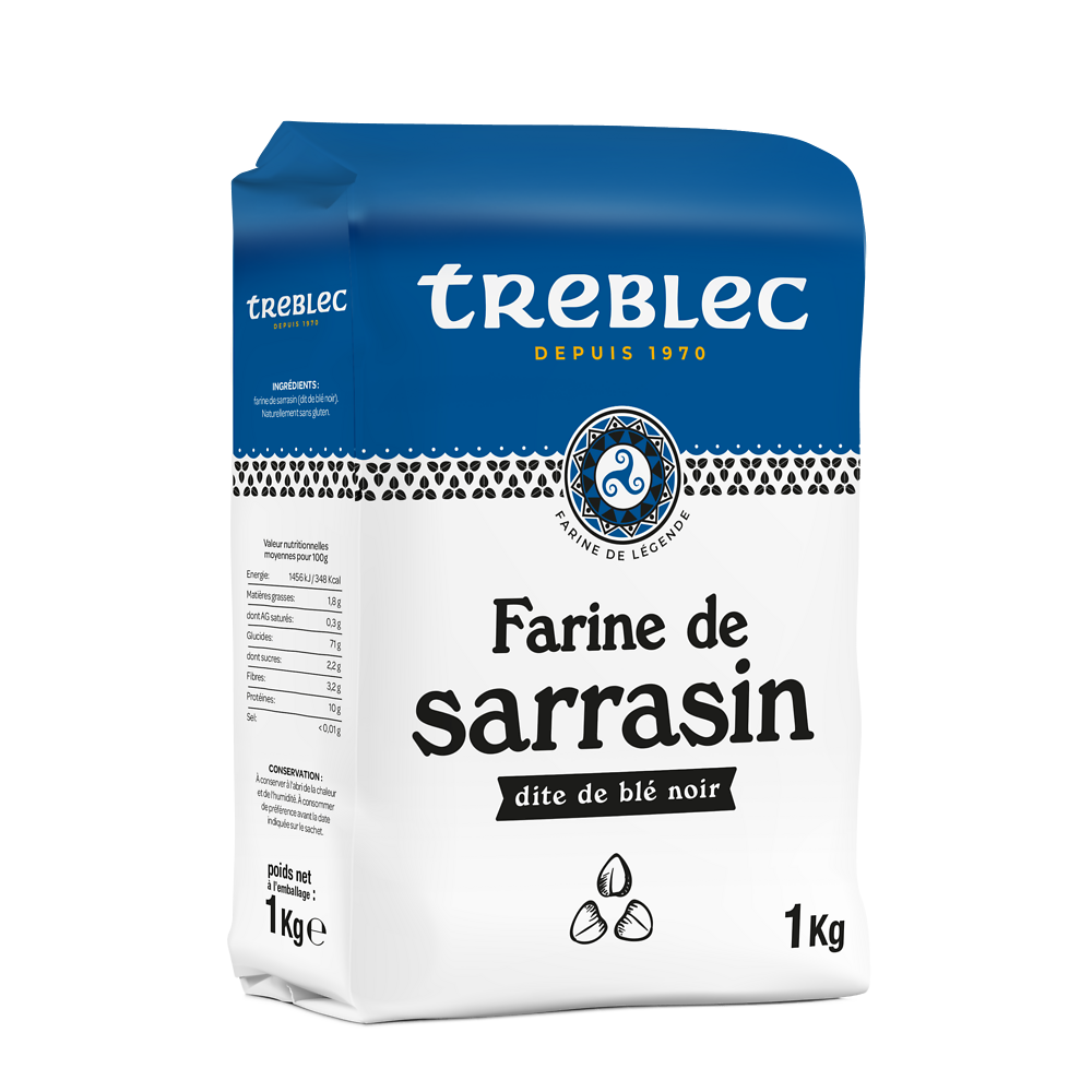 Farine sarrasin TREBLEC 1KG