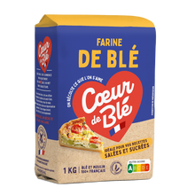Farine de blé COEUR DE BLE, sachet 1kg