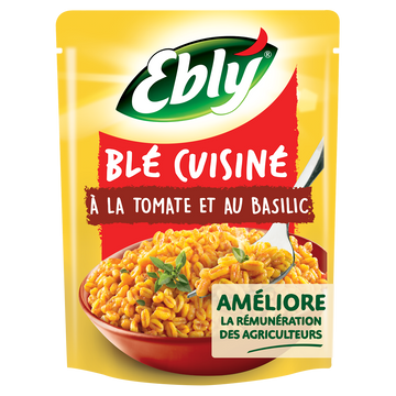 Blé Express 2mn tomate/basilic EBLY pochon 220g