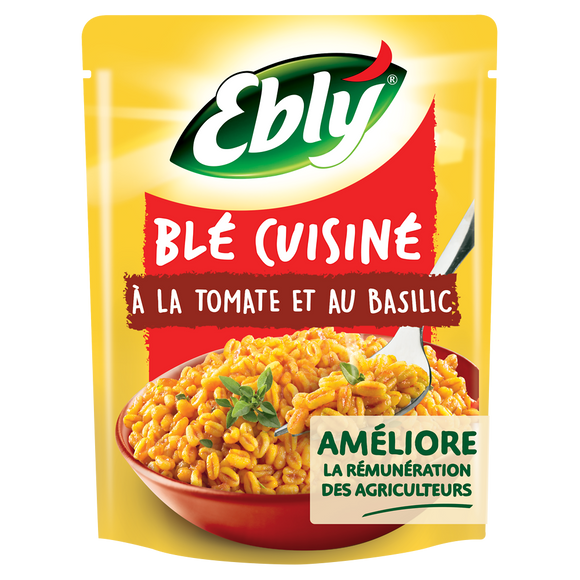 Blé Express 2mn tomate/basilic EBLY pochon 220g