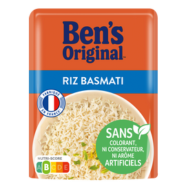 Riz micro-ondable Basmati 2min BEN'S ORIGINAL 220g