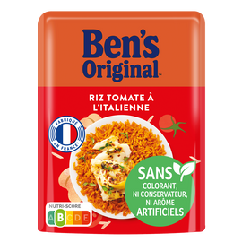 Riz micro-ondable Tomate à l'Italienne 2min BEN'S ORIGINAL 220g
