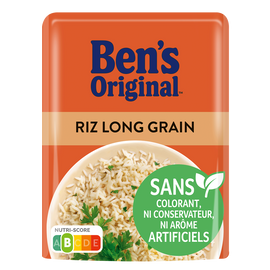 Riz micro-ondable Long Grain 2min BEN'S ORIGINAL 220g