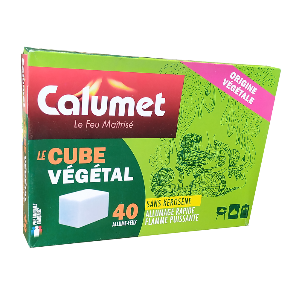 Cube allume feu végétal CALUMET x40