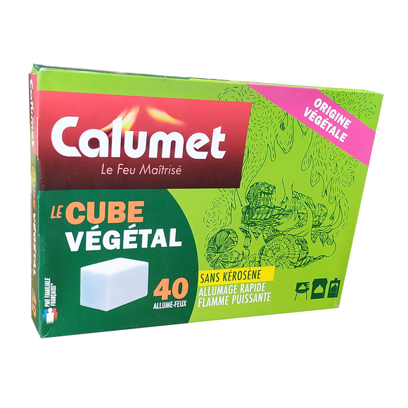Cube allume feu végétal CALUMET x40