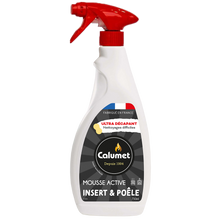 Nettoyant mousse décapant vitre insert et poele CALUMET, 750ml